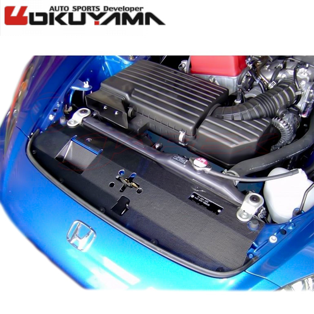 OKUYAMA Carbing Radiator Cooling Panel Carbon 431 034 0 for S2000 AP1 / AP2