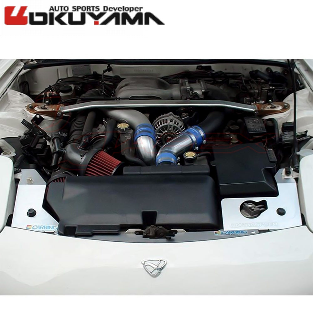 OKUYAMA Carbing Radiator Cooling Panel Aluminium 421 036 0 for RX-7 FD3S