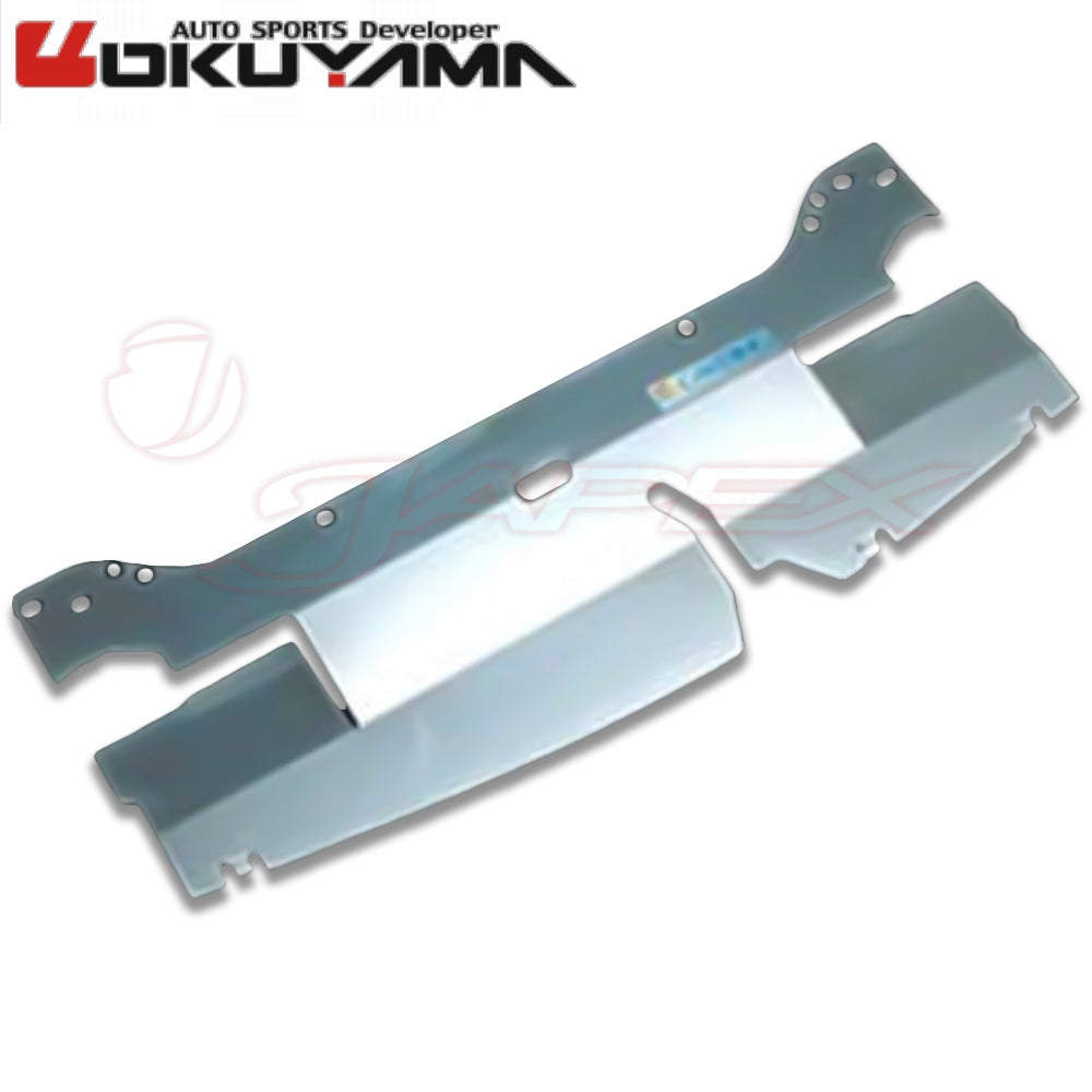 OKUYAMA Carbing Radiator Cooling Panel Aluminium 421 037 0 for EUNOS COSMO JCES