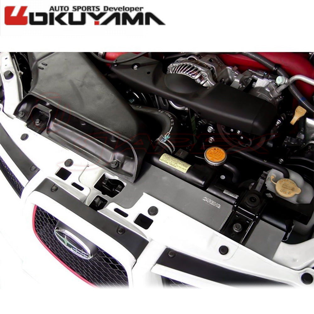 OKUYAMA Carbing Radiator Cooling Panel Aluminium 421 051 0 for IMPREZA STI GDB