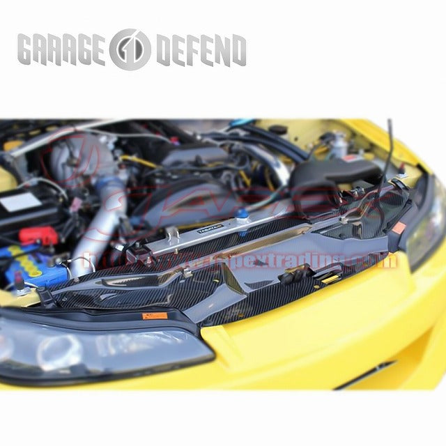 GARAGE DEFEND GT Cooling Panel Carbon Type-CFRP Type-CFRP for SILVIA S15