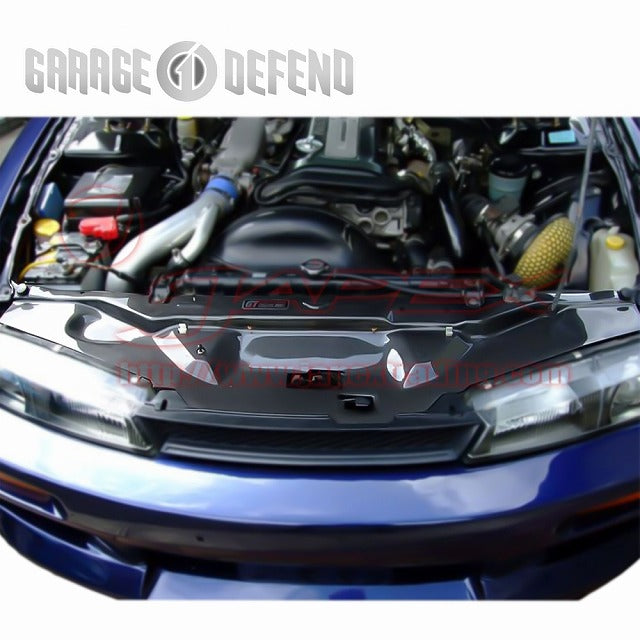 GARAGE DEFEND GT Cooling Panel Carbon Type-CFRP Type-CFRP for SILVIA S14