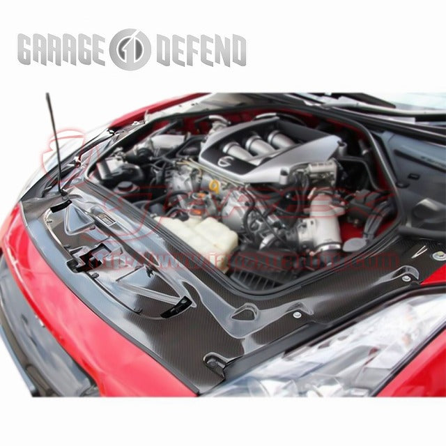 GARAGE DEFEND GT Cooling Panel Carbon Type-CFRP Type-CFRP for GT-R R35