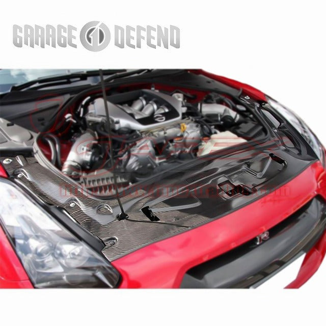 GARAGE DEFEND GT Cooling Panel Carbon Type-CFRP Type-CFRP for GT-R R35