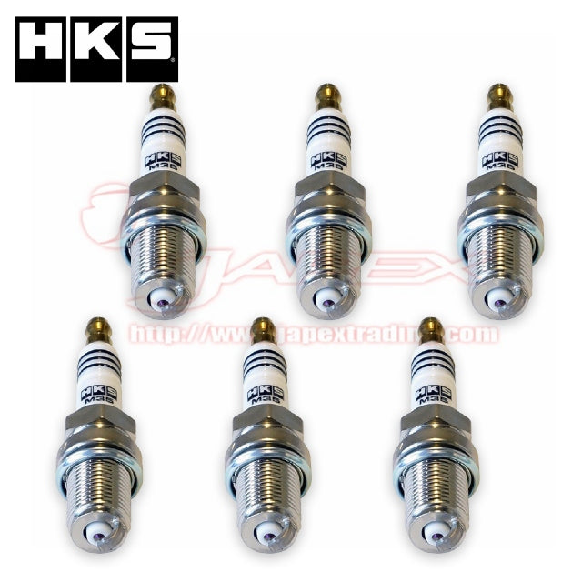 HKS Super Fire Racing M35 Spark Plugs 50003-M35 x 6 for CEFIRO A31/CA31/LA31