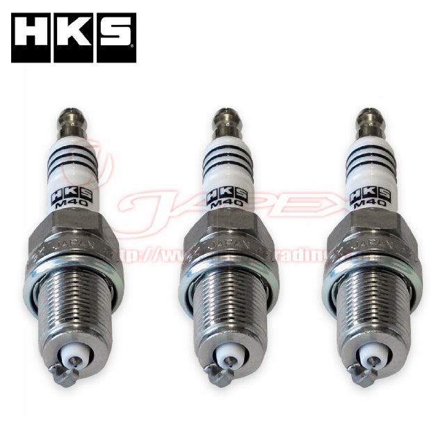 HKS Super Fire Racing M40 Spark Plugs 50003-M40 x 3 for STREET HH1/HH2