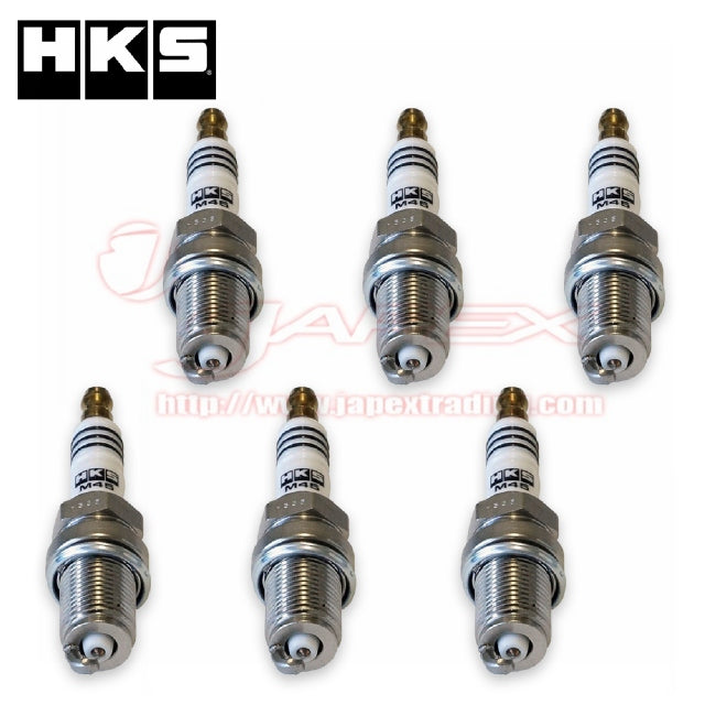 HKS Super Fire Racing M45 Spark Plugs 50003-M45 x 6 for BLUEBIRD PU11