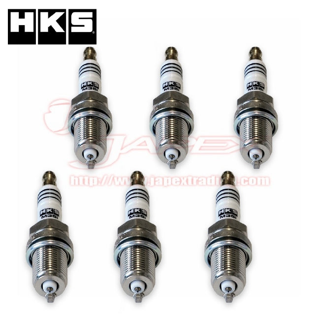 HKS Super Fire Racing M35i Spark Plugs 50003-M35i x 6 for CEDRIC ENY33