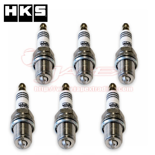 HKS Super Fire Racing M40i Spark Plugs 50003-M40i x 6 for AZ-3 EC8S/EC8SE/ECPSA