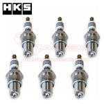 HKS Super Fire Racing M45G Spark Plugs 50003-M45G x 6 for GALANT SIGMA E17A