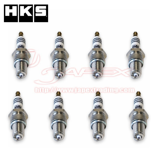 HKS Super Fire Racing M45G Spark Plugs 50003-M45G x 8 for VANETTE LARGO KMGNC22