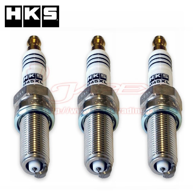 HKS Super Fire Racing M45XL Spark Plugs 50003-M45XL x 3 for MOVE CONTE L575S/L585S