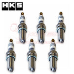 HKS Super Fire Racing M45XL Spark Plugs 50003-M45XL x 6 for INSPIRE CP3