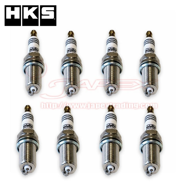 HKS Super Fire Racing M40iL Spark Plugs 50003-M40iL x 8 for FUGA GY50