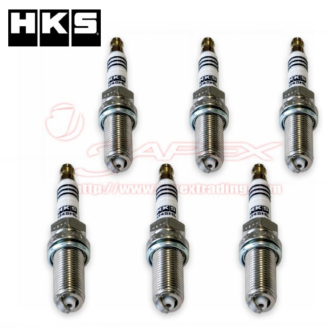HKS Super Fire Racing M45HL Spark Plugs 50003-M45HL x 6 for FAIRLADY Z Z33