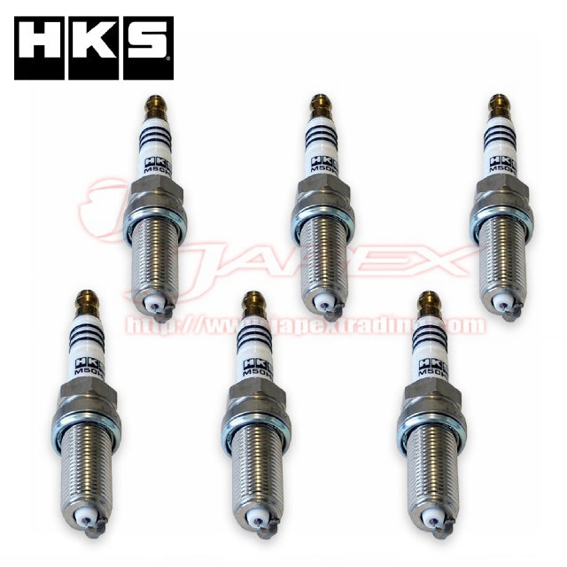 HKS Super Fire Racing M50HL Spark Plugs 50003-M50HL x 6 for FAIRLADY Z Z34