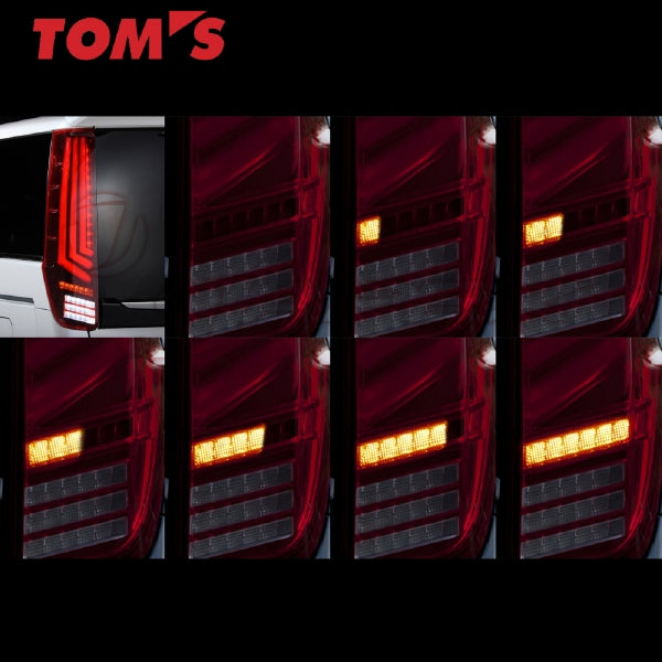 TOM'S LED Flowing Tail Lights 81500-TZR80 for ESQUIRE ZRR80G / ZRR85G / ZWR80G