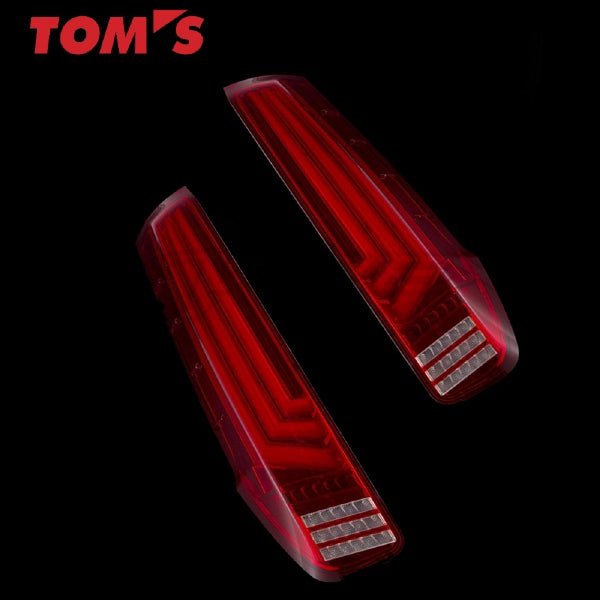 TOM'S LED Tail Lights 81500-TTH25 for HIACE TRH200 / KDH200 / TRH200V / TRH200K / KDH201V / TRH211K / TRH216K / TRH221K / TRH223B / TRH226K / TRH228B / KDH200K / KDH200V / KDH201K / KDH205V / KDH206K / KDH206V / KDH211K / KDH221K / KDH223B / KDH227B / KDH220K / KDH220B / KDH225V / KDH219W / KDH229W