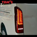 TOM'S LED Tail Lights 81500-TTH25 for HIACE TRH200 / KDH200 / TRH200V / TRH200K / KDH201V / TRH211K / TRH216K / TRH221K / TRH223B / TRH226K / TRH228B / KDH200K / KDH200V / KDH201K / KDH205V / KDH206K / KDH206V / KDH211K / KDH221K / KDH223B / KDH227B / KDH220K / KDH220B / KDH225V / KDH219W / KDH229W