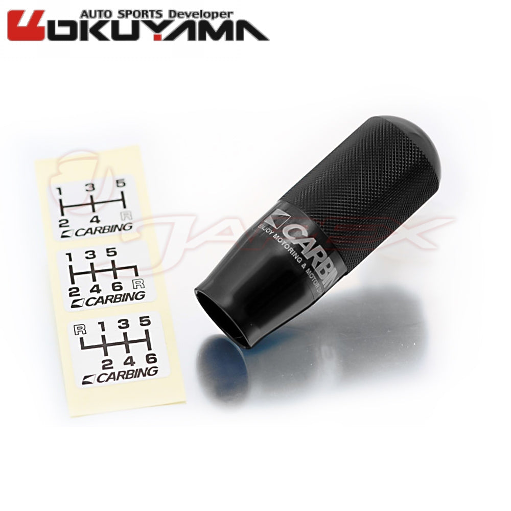 OKUYAMA Carbing High Grip Shift Knob 321 120 6 for TOYOTA UNIVERSAL