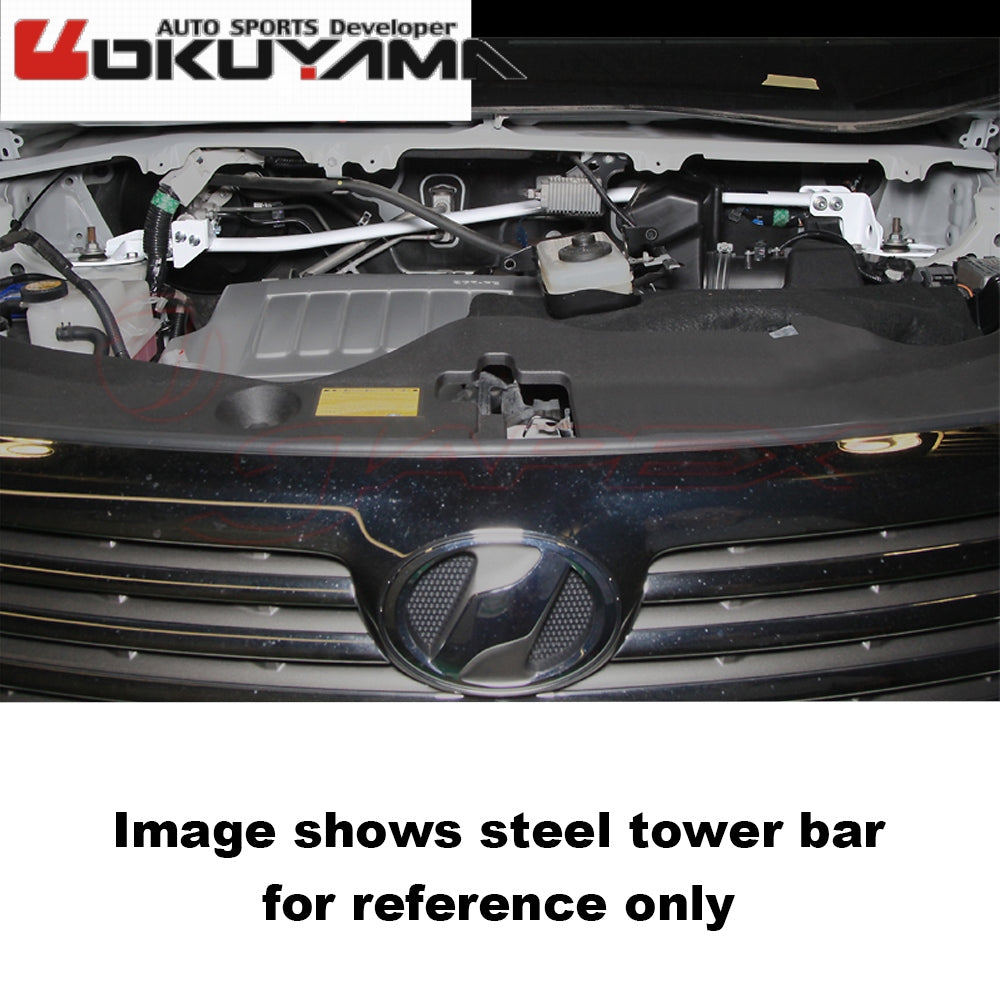 OKUYAMA Carbing Front Strut Tower Bar 644 049 0 for ALPHARD ANH20W / ANH25W / GGH20W / GGH25W