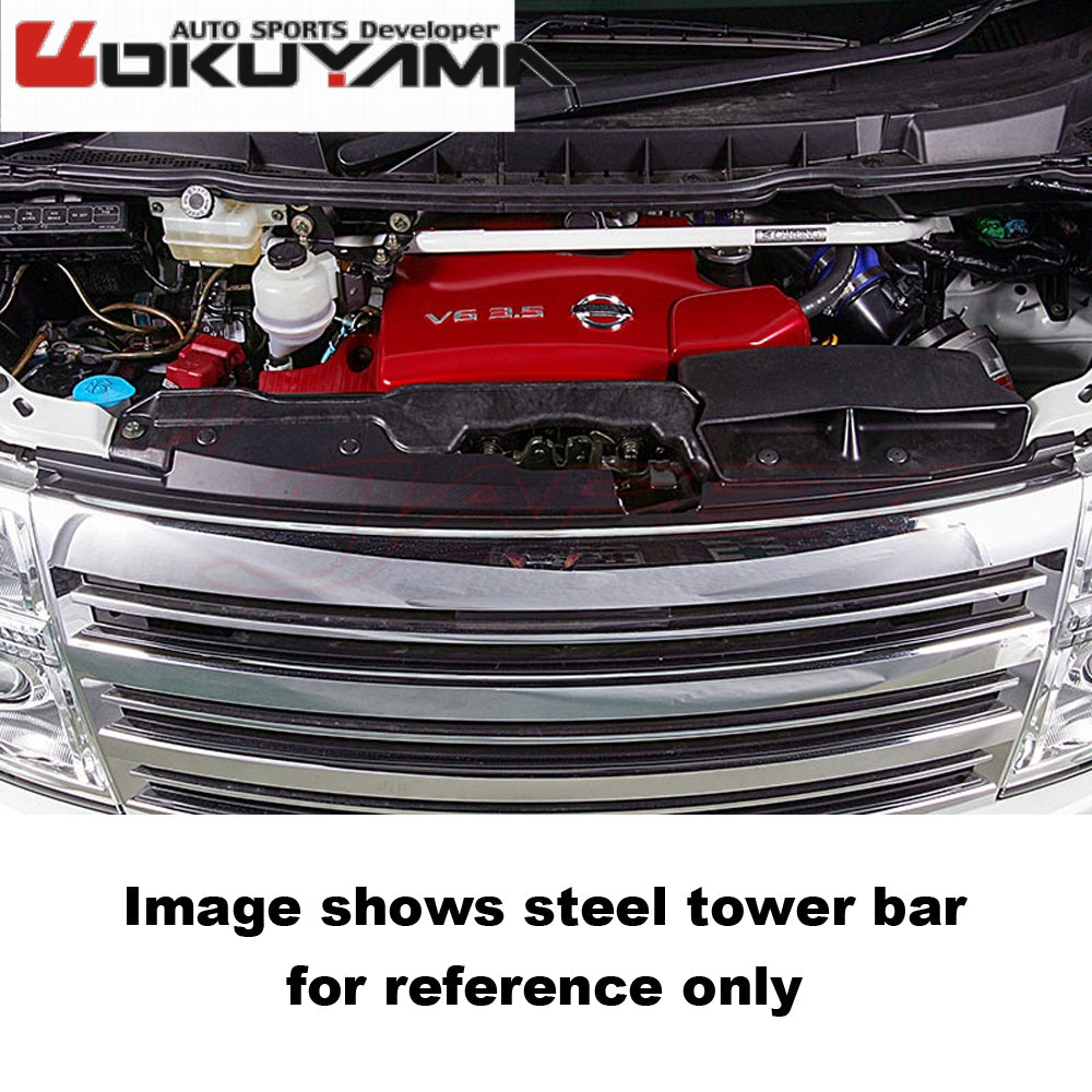OKUYAMA Carbing Front Strut Tower Bar 634 145 1 for ELGRAND E51 / ME51 / NE51 / NME51