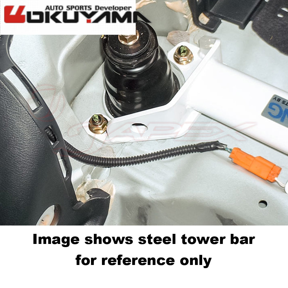 OKUYAMA Carbing Rear Strut Tower Bar 653 218 0 for CIVIC TYPE R EP3