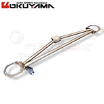 OKUYAMA Carbing Front Strut Tower Bar 618 312 0 for LANCER EVOLUTION VII(7)EVO7 CT9A