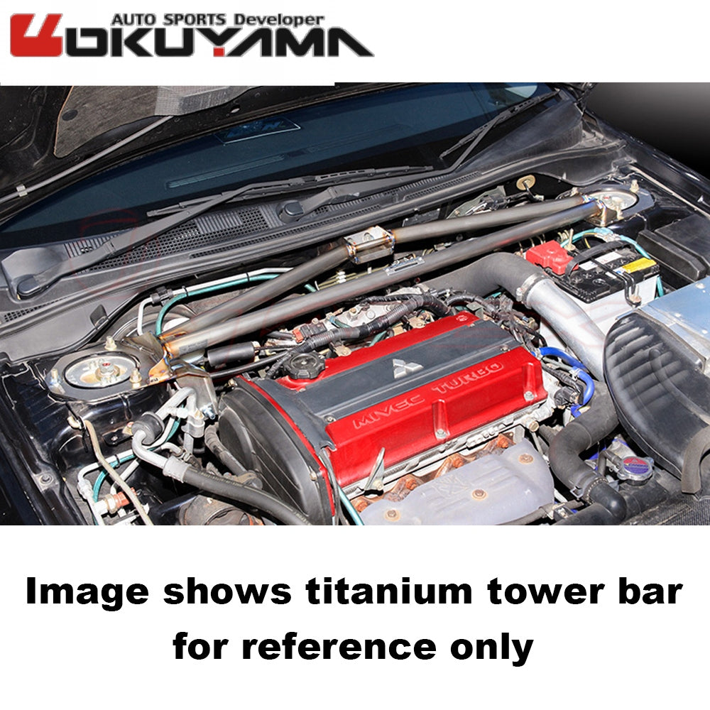 OKUYAMA Carbing Front Strut Tower Bar 618 312 0 for LANCER EVOLUTION WAGON CT9W