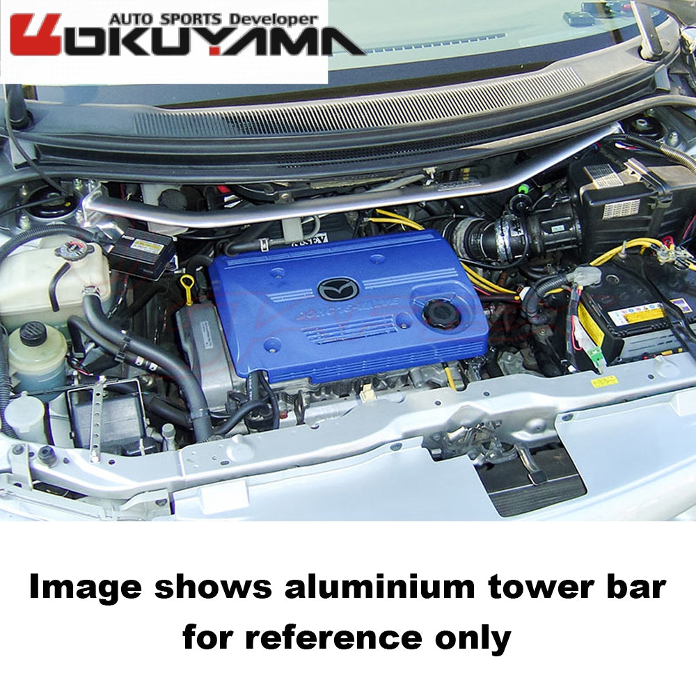 OKUYAMA Carbing Front Strut Tower Bar 631 414 0 for MPV LW3W / LWFW / LW5W / LWEW