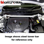 OKUYAMA Carbing Front Strut Tower Bar 621 425 0 for DEMIO DJ5FS