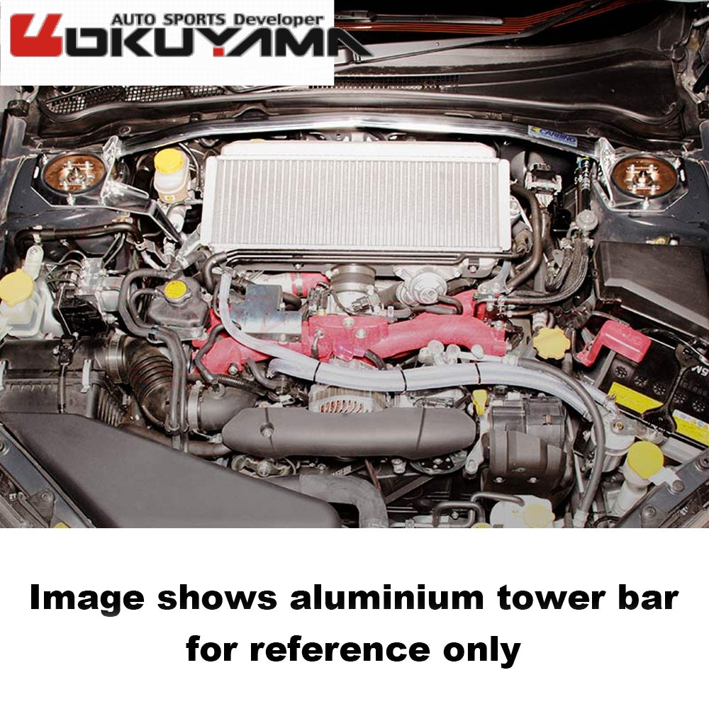 OKUYAMA Carbing Front Strut Tower Bar 641 514 0 for IMPREZA GH8 / GRB / GRF / GVB