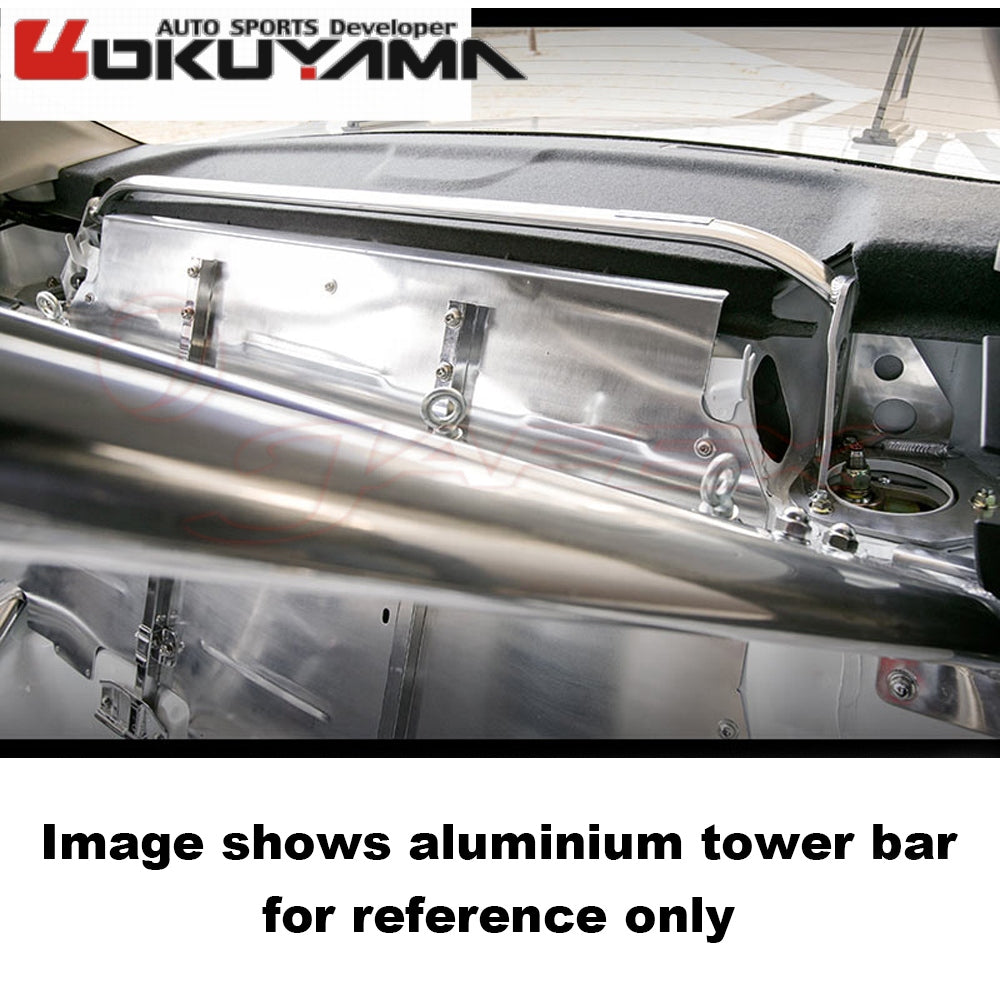 OKUYAMA Carbing Rear Strut Tower Bar 661 504 0 for IMPREZA GDA / GDB