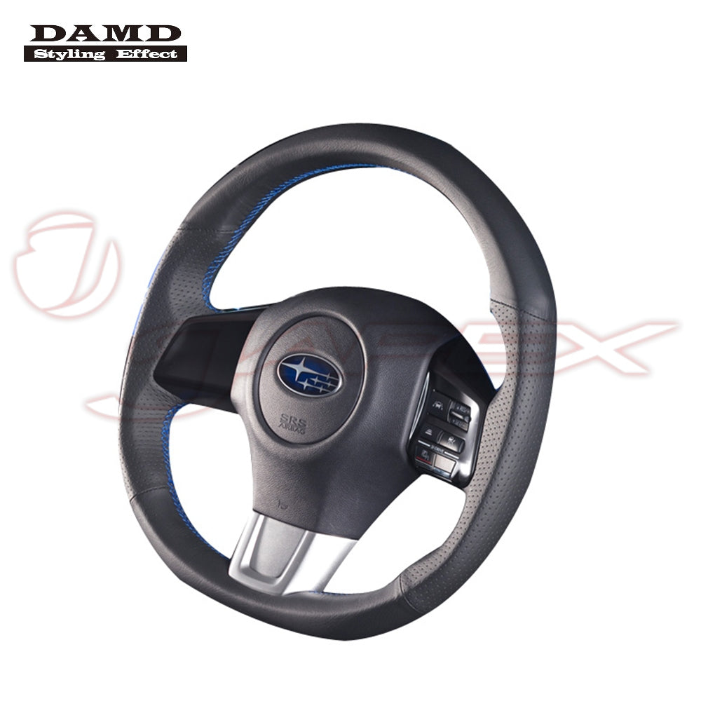 DAMD Sports Steering Wheel Blue Stitch SS360-RX for WRX S4 VAG