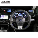 DAMD Sports Steering Wheel Blue Stitch SS360-RX for WRX STI VAB