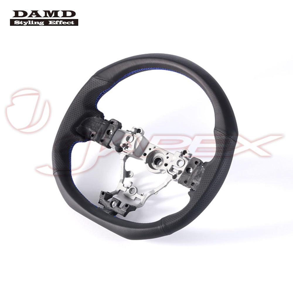 DAMD Sports Steering Wheel Blue Stitch SS360-RX for WRX S4 VAG