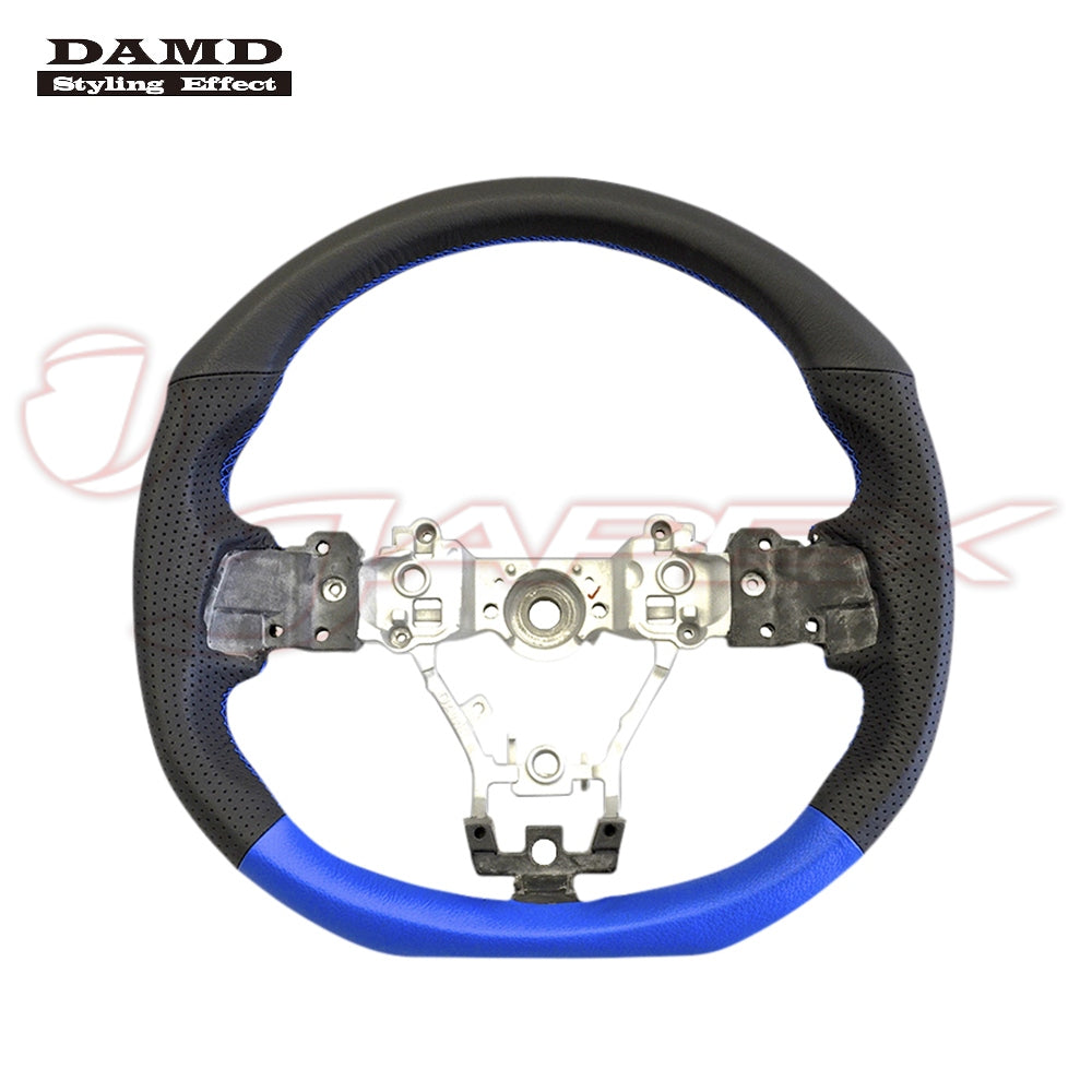 DAMD Sports Steering Wheel Blue Formula SS360-RX for WRX STI VAB