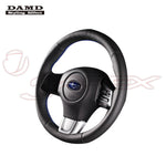 DAMD Sports Steering Wheel Blue Stitch SS360-RS for WRX STI VAB