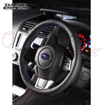 DAMD Sports Steering Wheel Blue Stitch SS360-RS for LEVORG VM4 / VMG