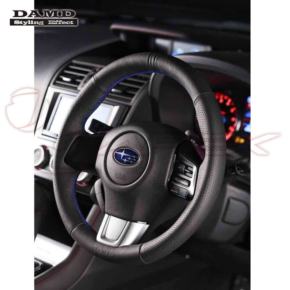 DAMD Sports Steering Wheel Blue Stitch SS360-RS for WRX S4 VAG