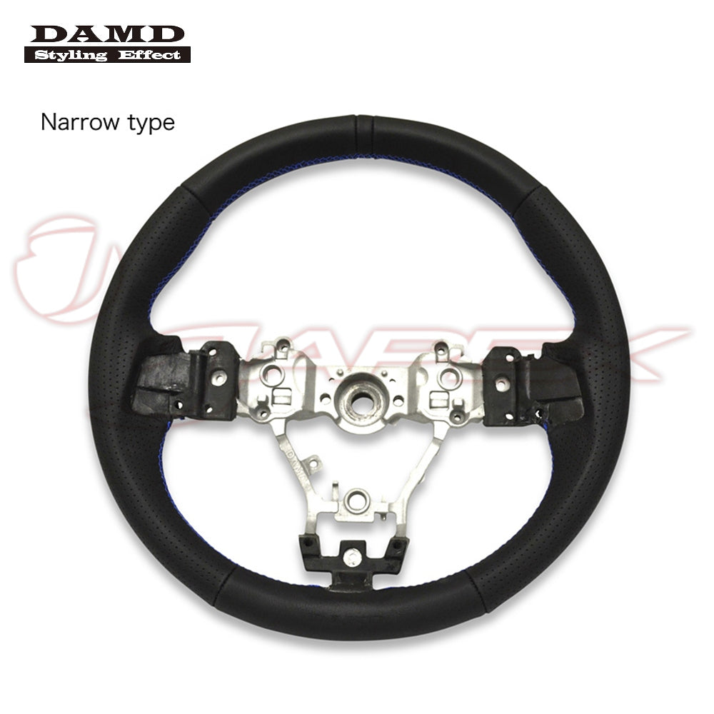 DAMD Sports Steering Wheel Blue Stitch SS360-RS for WRX STI VAB
