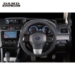 DAMD Sports Steering Wheel Ultra Suede With Red Stitch SS360-RS for LEVORG VM4 / VMG