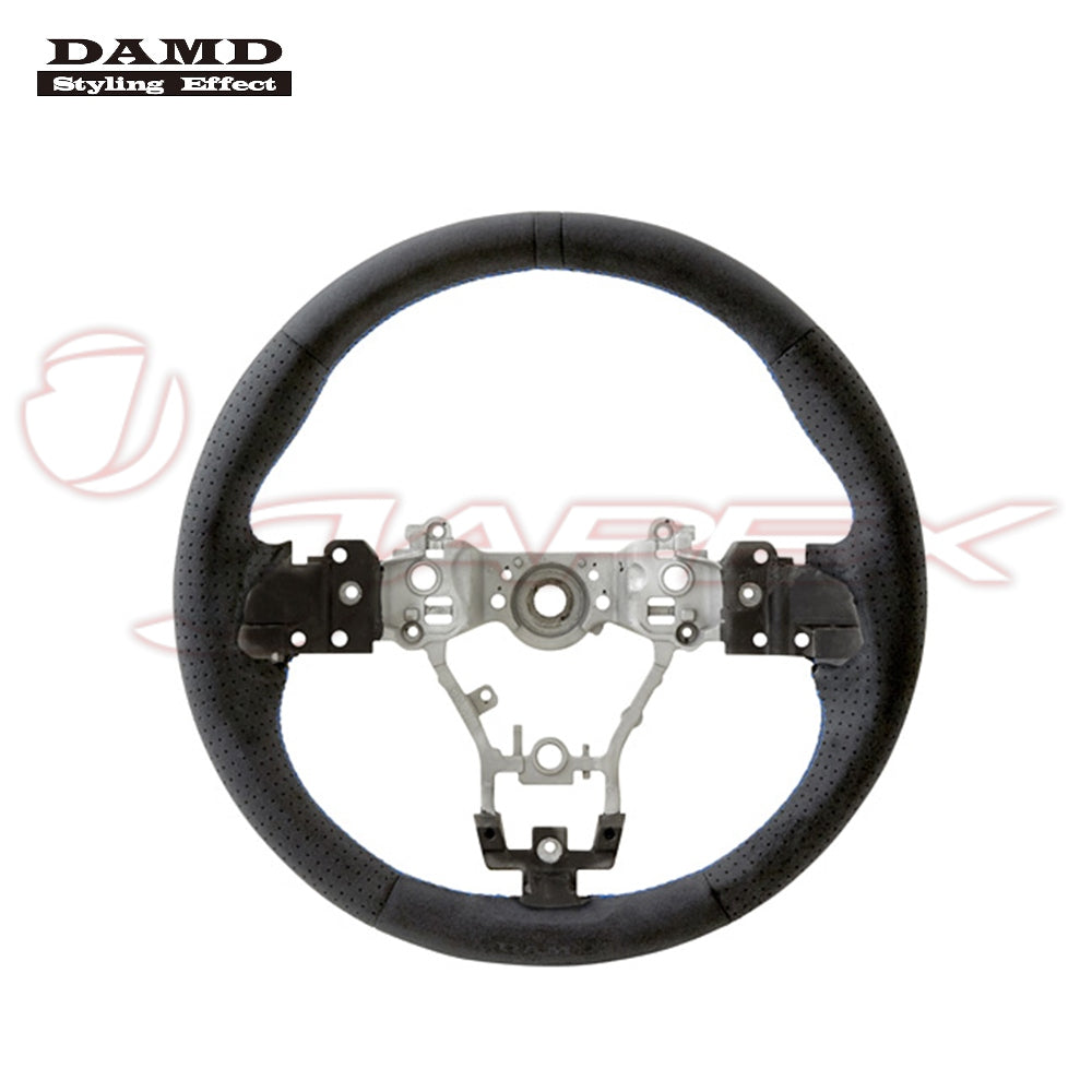 DAMD Sports Steering Wheel Ultra Suede With Blue Stitch SS360-RS for WRX S4 VAG