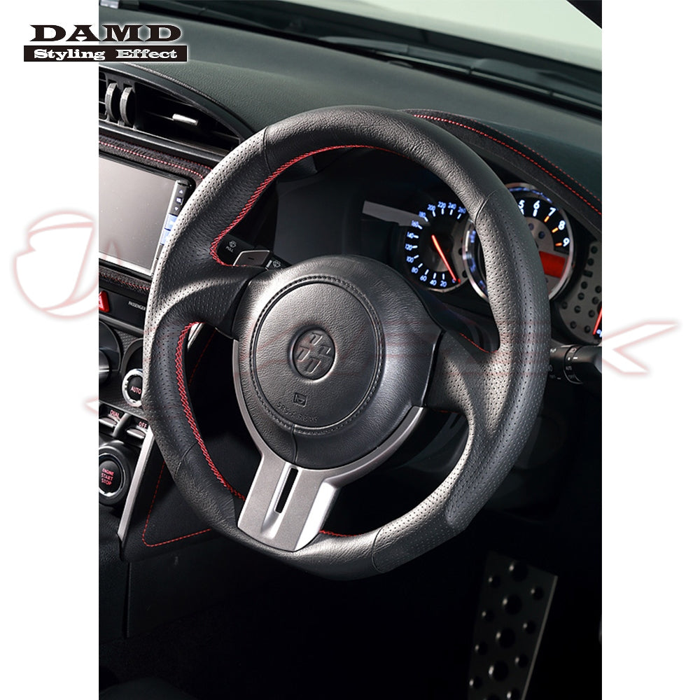 DAMD Sports Steering Wheel Red Stitch SS358-Z for 86 ZN6