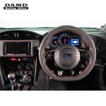 DAMD Sports Steering Wheel Black Leather With Red Stitch SS358-Z(L) for 86 ZN6