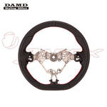 DAMD Sports Steering Wheel Black Leather With Red Stitch SS358-Z(L) for 86 ZN6