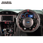 DAMD Sports Steering Wheel Black Leather With Red Stitch SS358-Z(L) for 86 ZN6