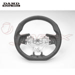 DAMD Sports Steering Wheel Black Leather With Grey Stitch SS362-RX for XV HYBRID GPE