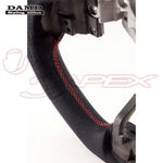DAMD Sports Steering Wheel Ultra Suede With Red Stitch SS362-RX for FORESTER SJ5 / SJG