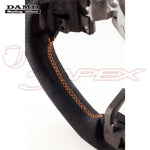 DAMD Sports Steering Wheel Ultra Suede With Orange Stitch SS362-RX for LEGACY OUTBACK BS9